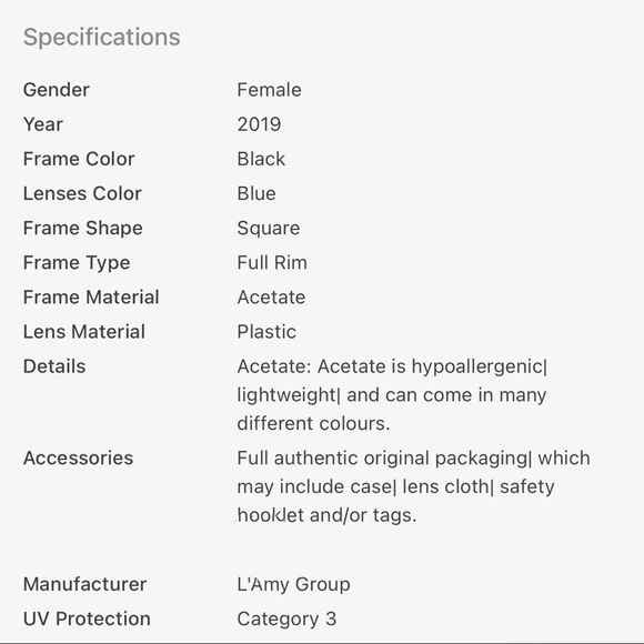 Kenzo Black Frame Glasses KZ3211 03 - Picture 9 of 9